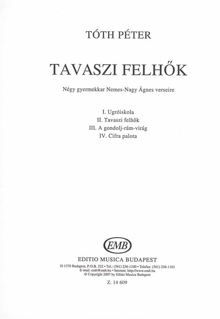 Tavaszi felhök